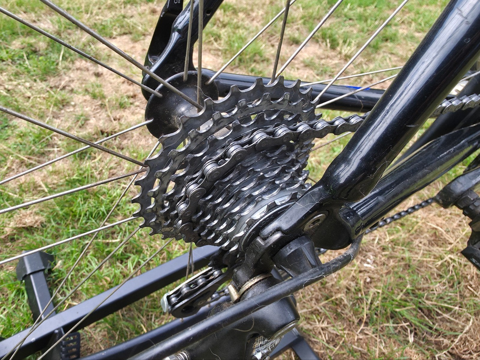 koersfiets xl, Ophalen