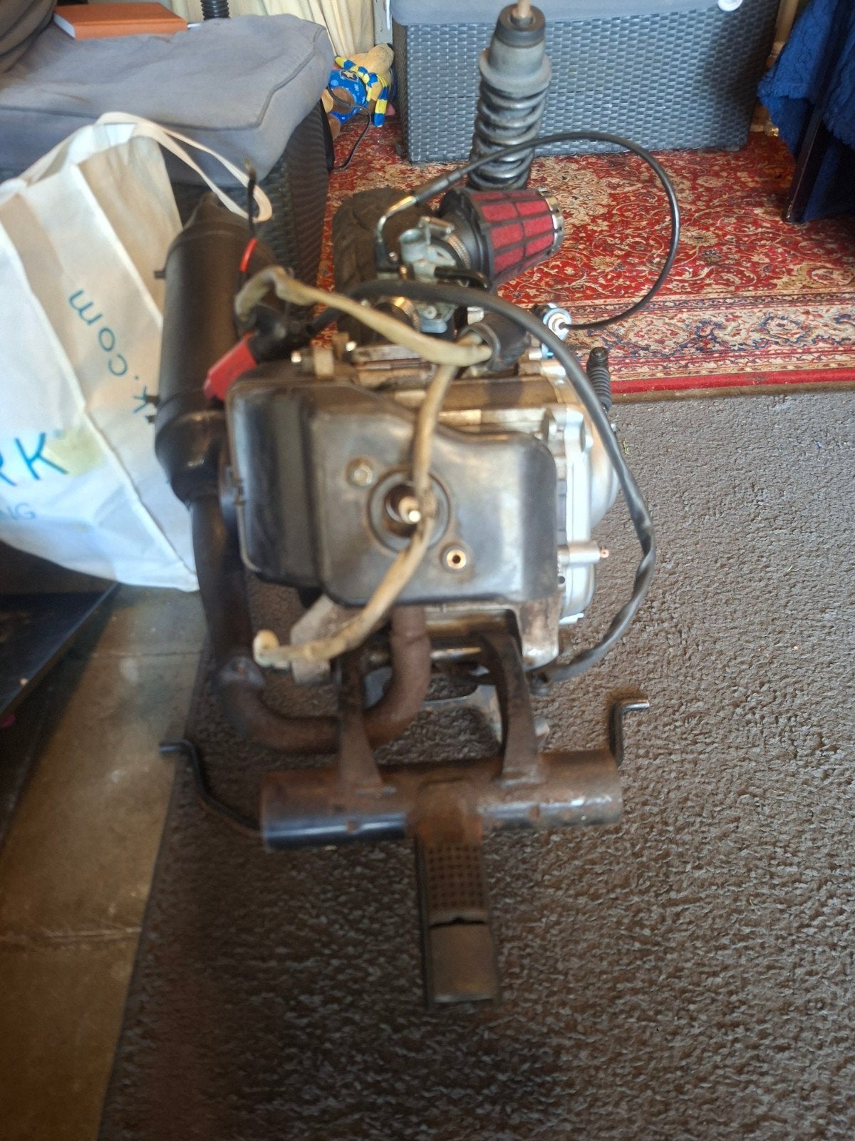 Piaggio zip motorblok dubbelgelagerd, Ophalen of Verzenden, Piaggio