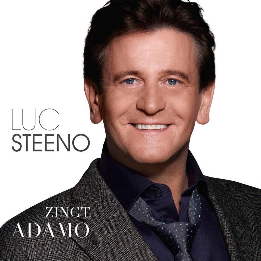 CD LUC STEENO ZINGT ADAMO - ALS NIEUW, Enlèvement ou Envoi, Comme neuf, Chanson réaliste ou Smartlap