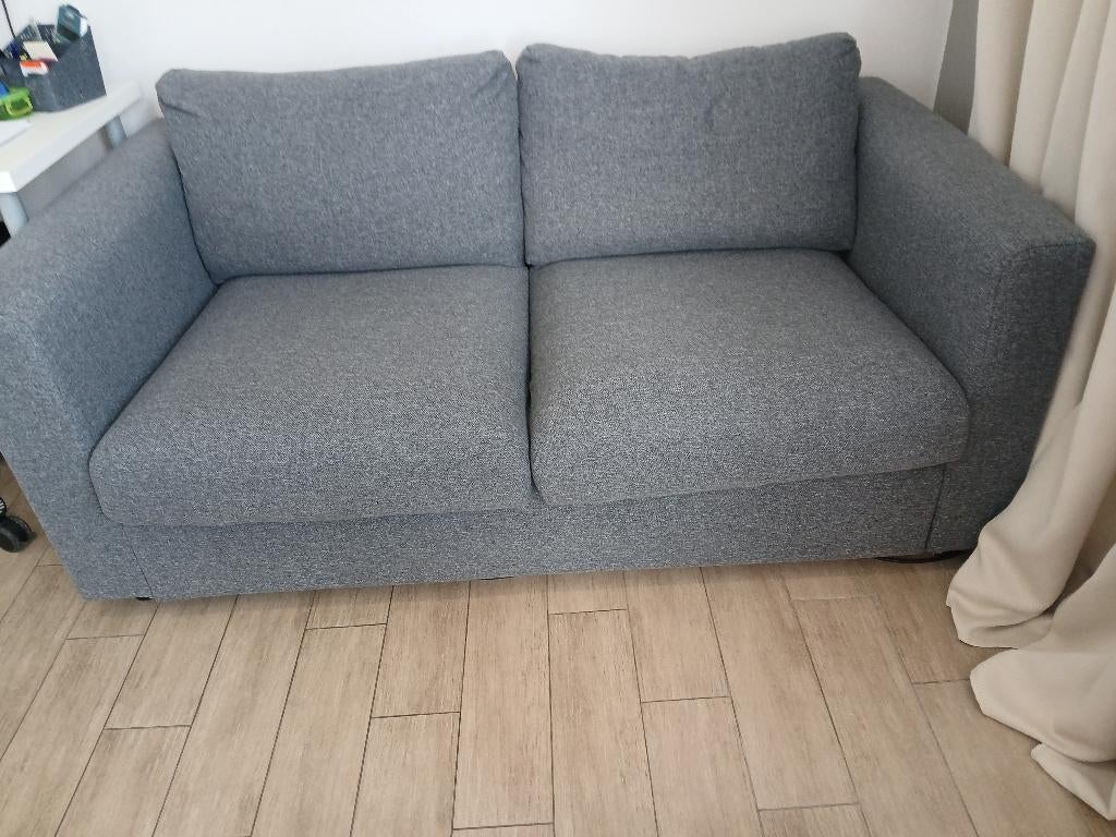 Canapé 2 places, 75 à 100 cm, Comme neuf, Enlèvement, Deux personnes