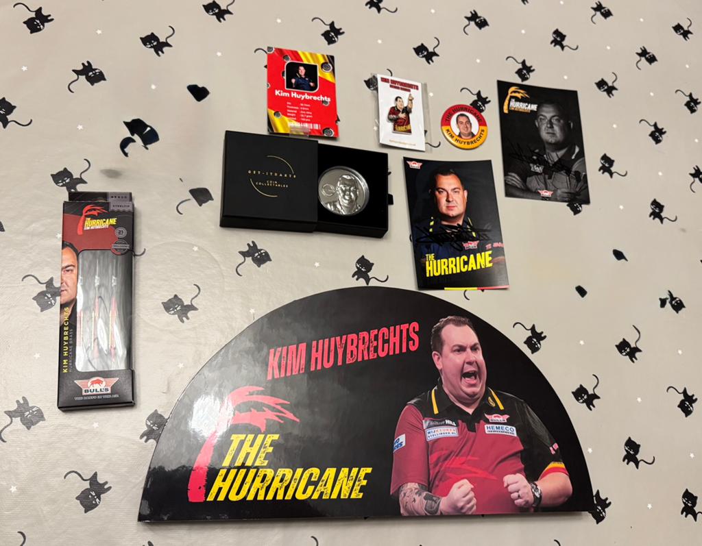 Kim Huybrechts, Sport en Fitness, Darts, Ophalen of Verzenden, Nieuw