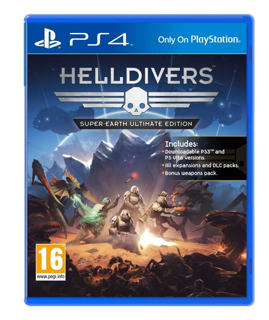 Helldivers Super-Earth Ultimate Edition (Sealed), Games en Spelcomputers, Games | Sony PlayStation 4, Shooter, 1 speler, Nieuw