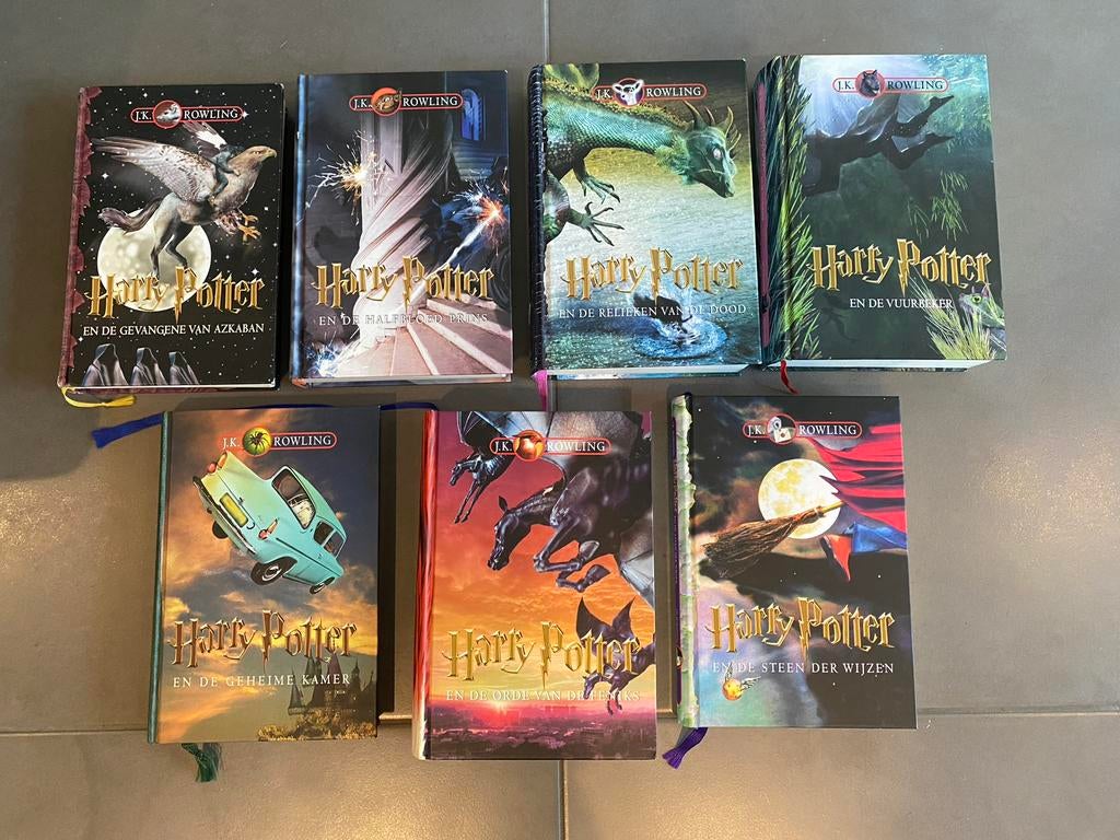 Harry potter hardcovers, Boeken, Ophalen of Verzenden, Gelezen