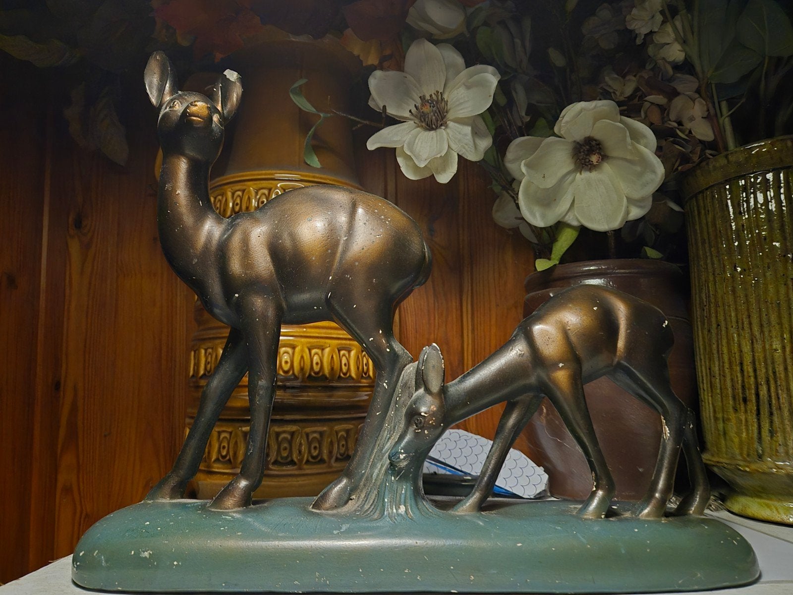 Arnova beeld herten art Deco, Antiquités & Art, Enlèvement