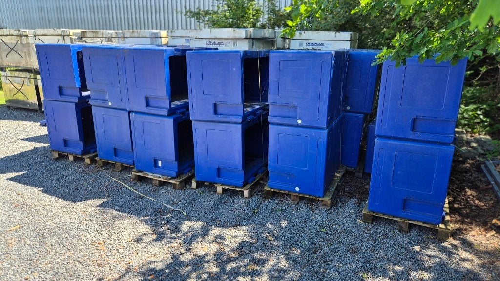 Plastic Bakken (groot), Ophalen, 100 cm of meer, 60 cm of meer, Bak of Kist