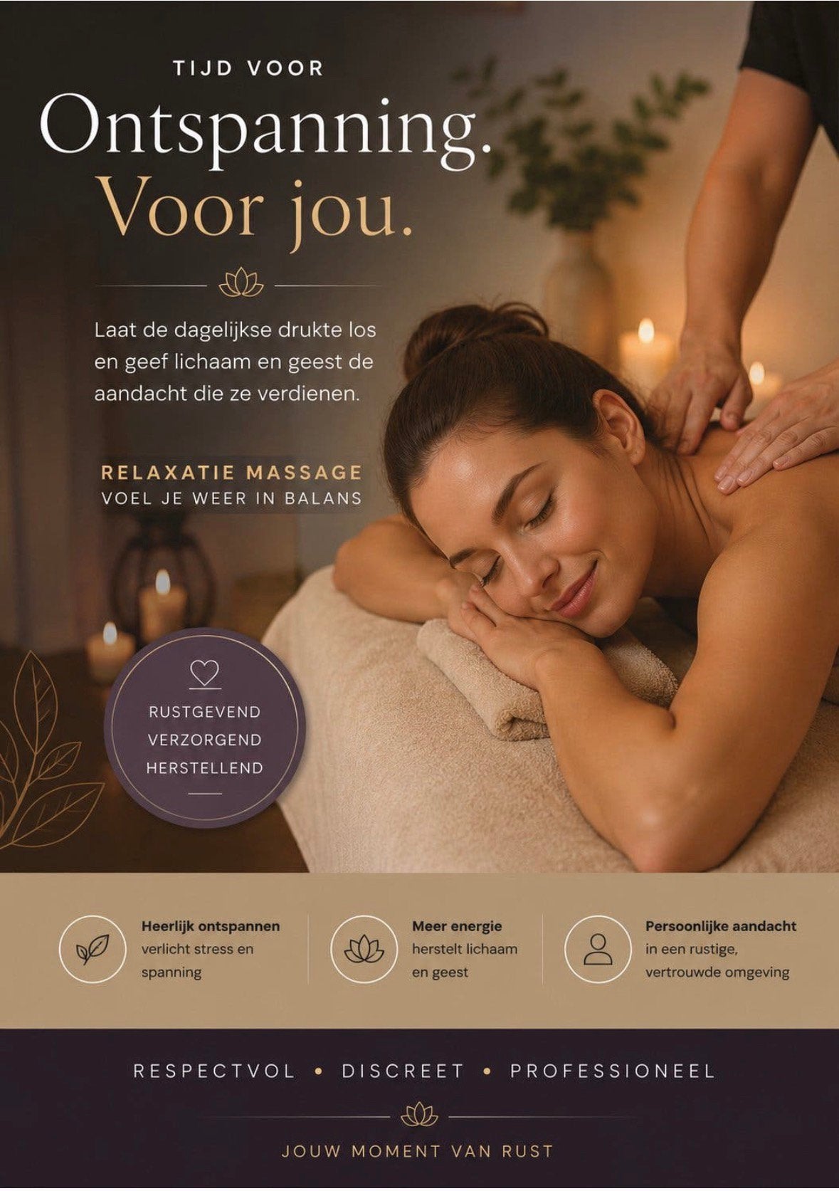 Massage nodig?, Ophalen, Zo goed als nieuw