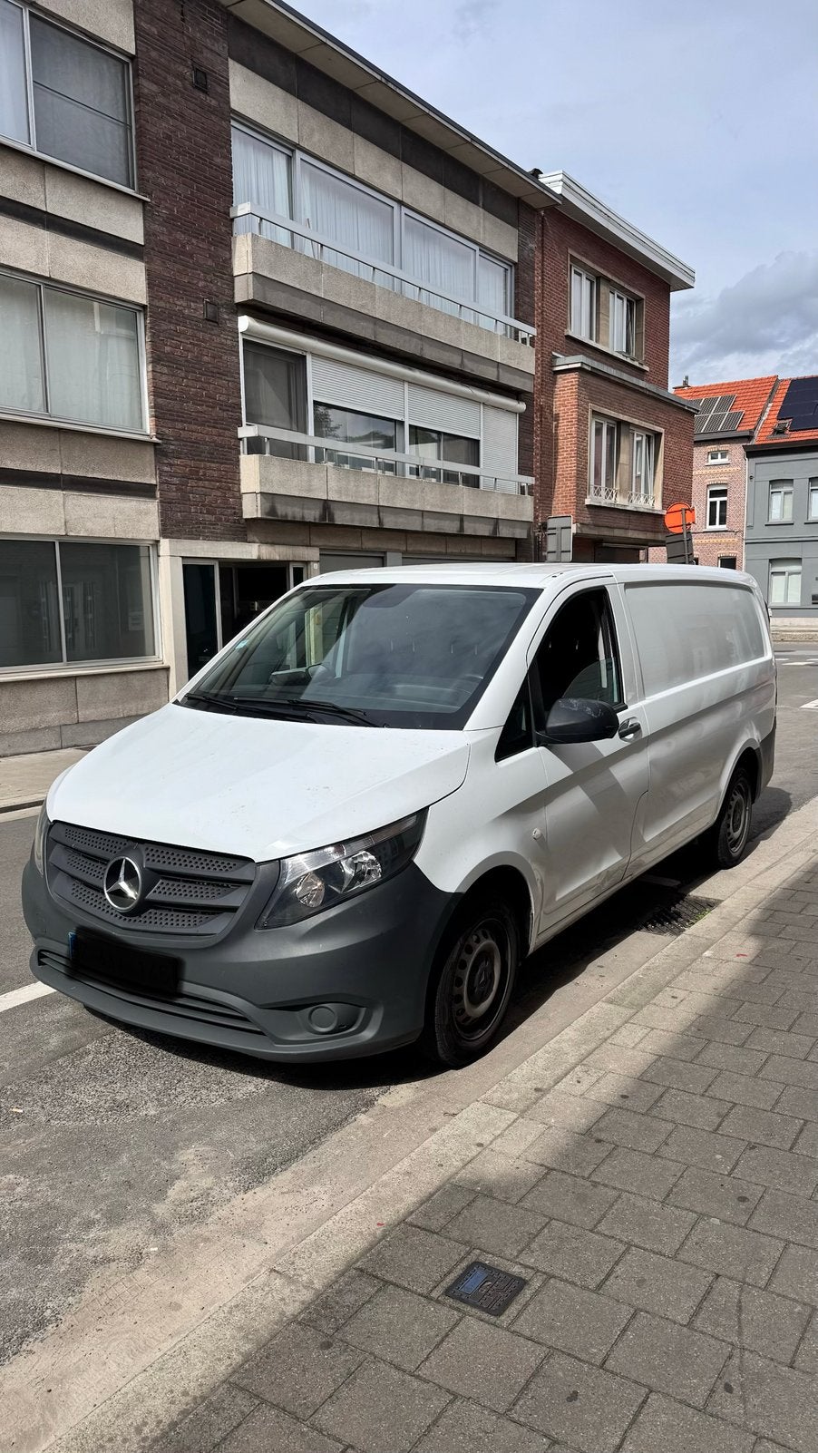 MERCEDES VITO 2017 EURO6b, Auto's, Mercedes-Benz, Stof, 1600 cc, Wit, Particulier