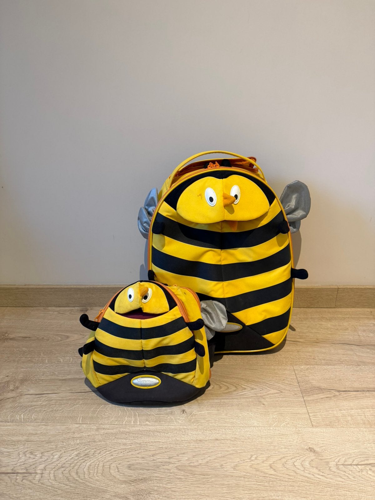 Samsonite kindertrolley met rugzak, Ophalen, Gebruikt