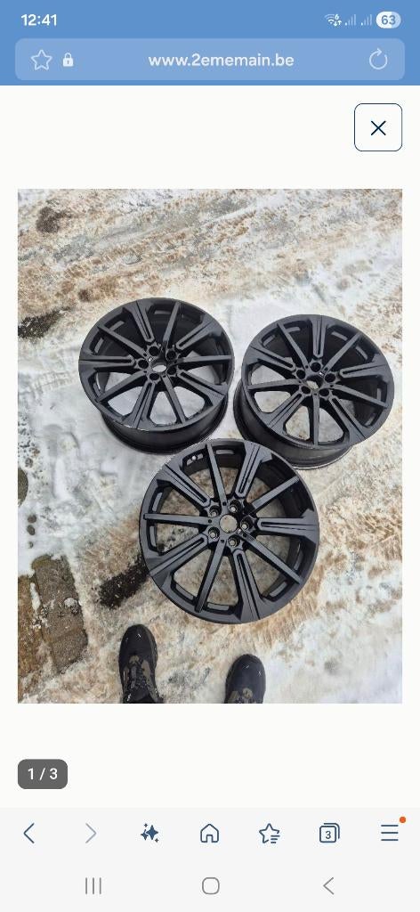 Jantes origine bmw x5x6, Overig, Gebruikt, Velg(en), 275 mm