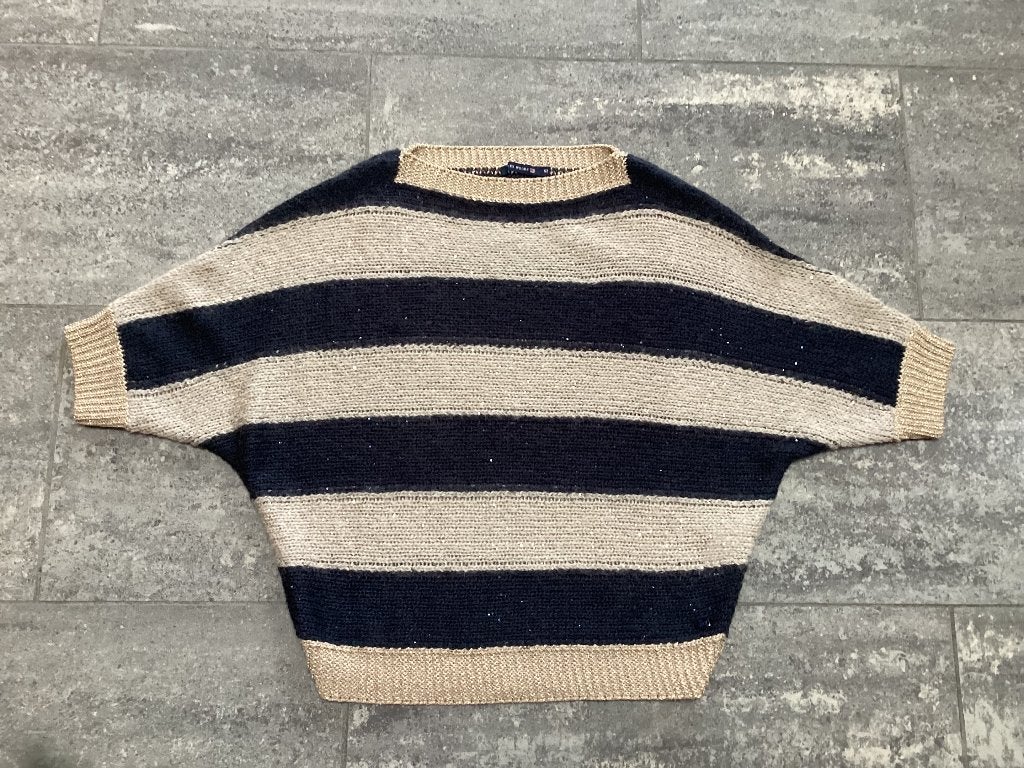 Trui River Woods M/L, Maat 38/40 (M), Blauw, River Woods, Ophalen of Verzenden