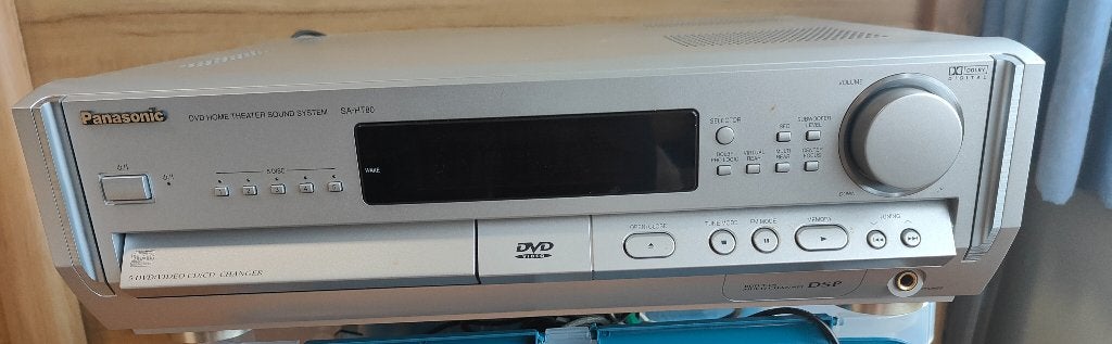 Panasonic SA-HT80 - 5-cd-wisselaar, TV, Hi-fi & Vidéo, TV, Hi-fi & Vidéo Autre, Enlèvement, Utilisé