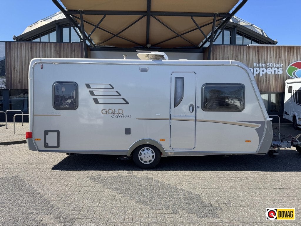 Eriba Nova 465 2008 MOVER + LUIFEL!, Caravans en Kamperen, Rondzit, Lengtebed, 4 tot 5 meter, Eriba
