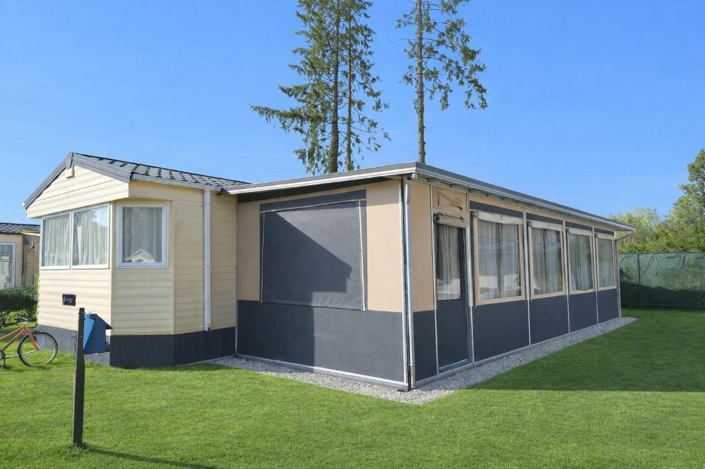 Voortent levooz, Caravans en Kamperen, Ophalen, Zo goed als nieuw, PVC, Overige merken