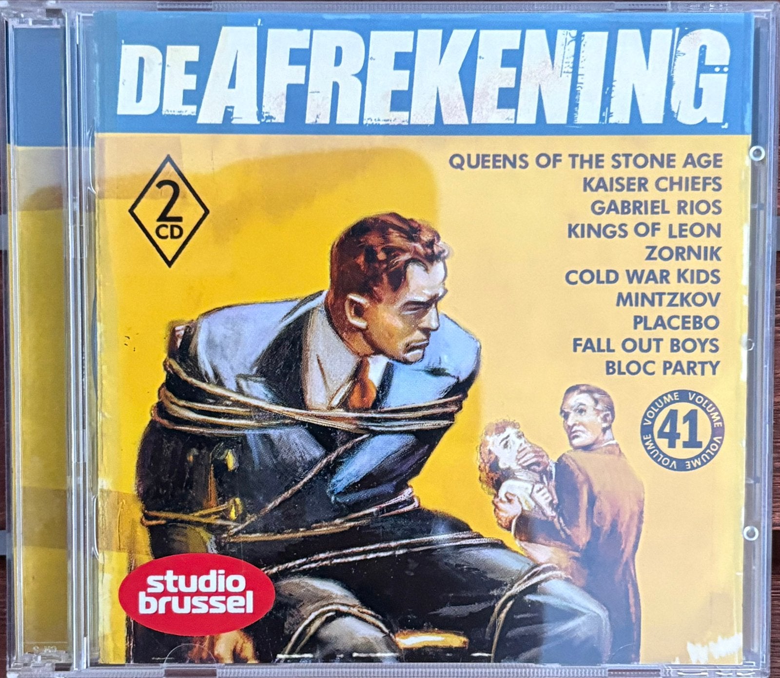 DE AFREKENING Volume 42 ( Studio Brussel), Cd's en Dvd's, Ophalen of Verzenden, Zo goed als nieuw, Eerste persing