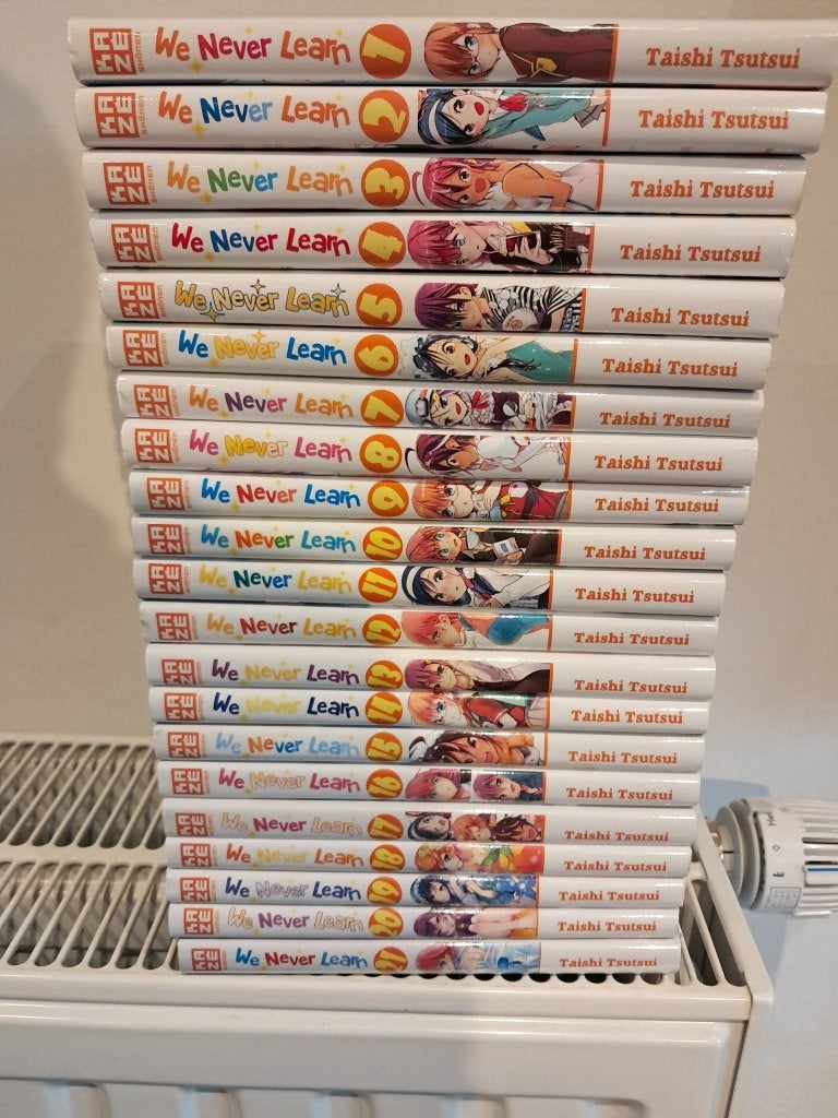 We Never learn intégrale, Boeken, Complete serie of reeks, Ophalen of Verzenden, Gelezen, Japan (Manga)