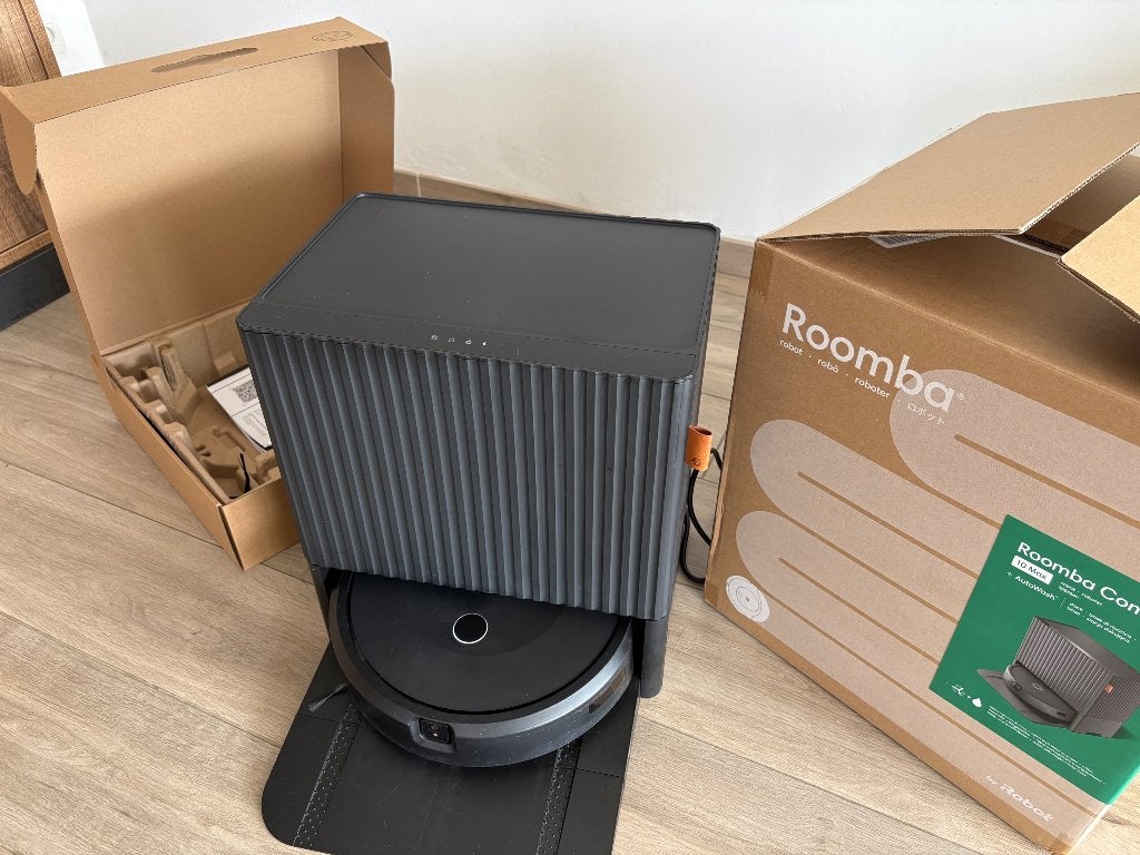 Robotstofzuiger Roomba 10 max, Elektronische apparatuur, Stofzuigers, IRobot, Zo goed als nieuw, Robotstofzuiger, Bedienbaar via app