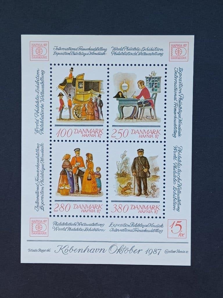 Timbres du Danemark, Timbres & Monnaies, Enlèvement ou Envoi, Danemark, Non oblitéré
