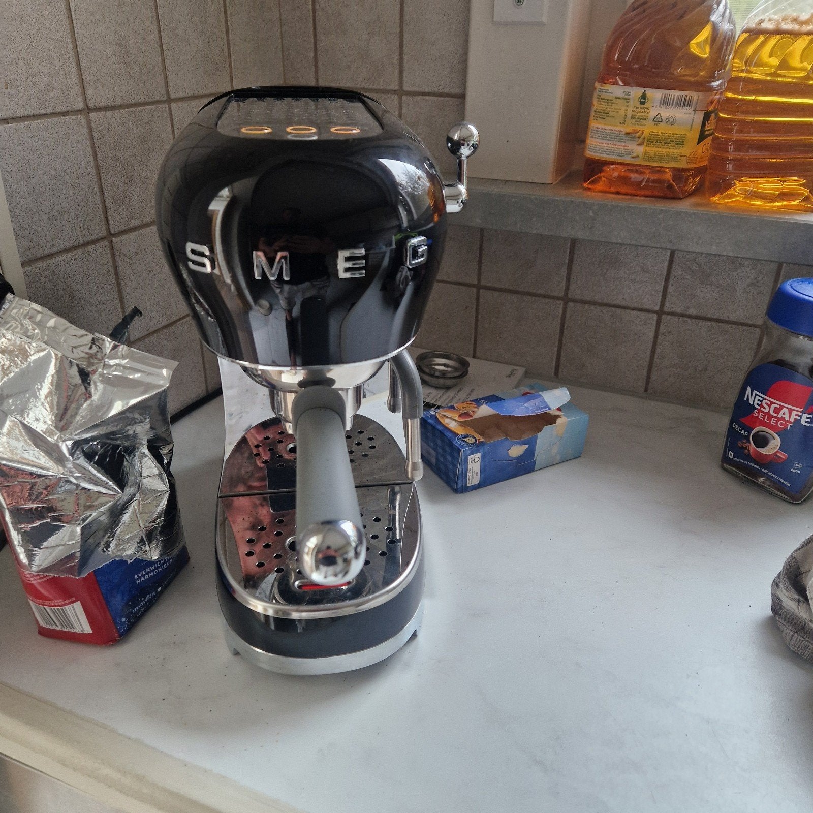 smeg expressomachine, Ophalen