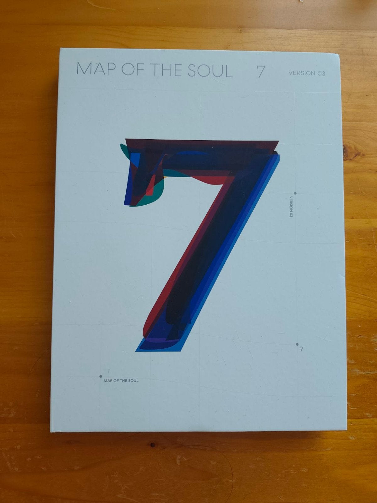 Album Kpop BTS : Map Of The Soul 7 version 03, Enlèvement, Album