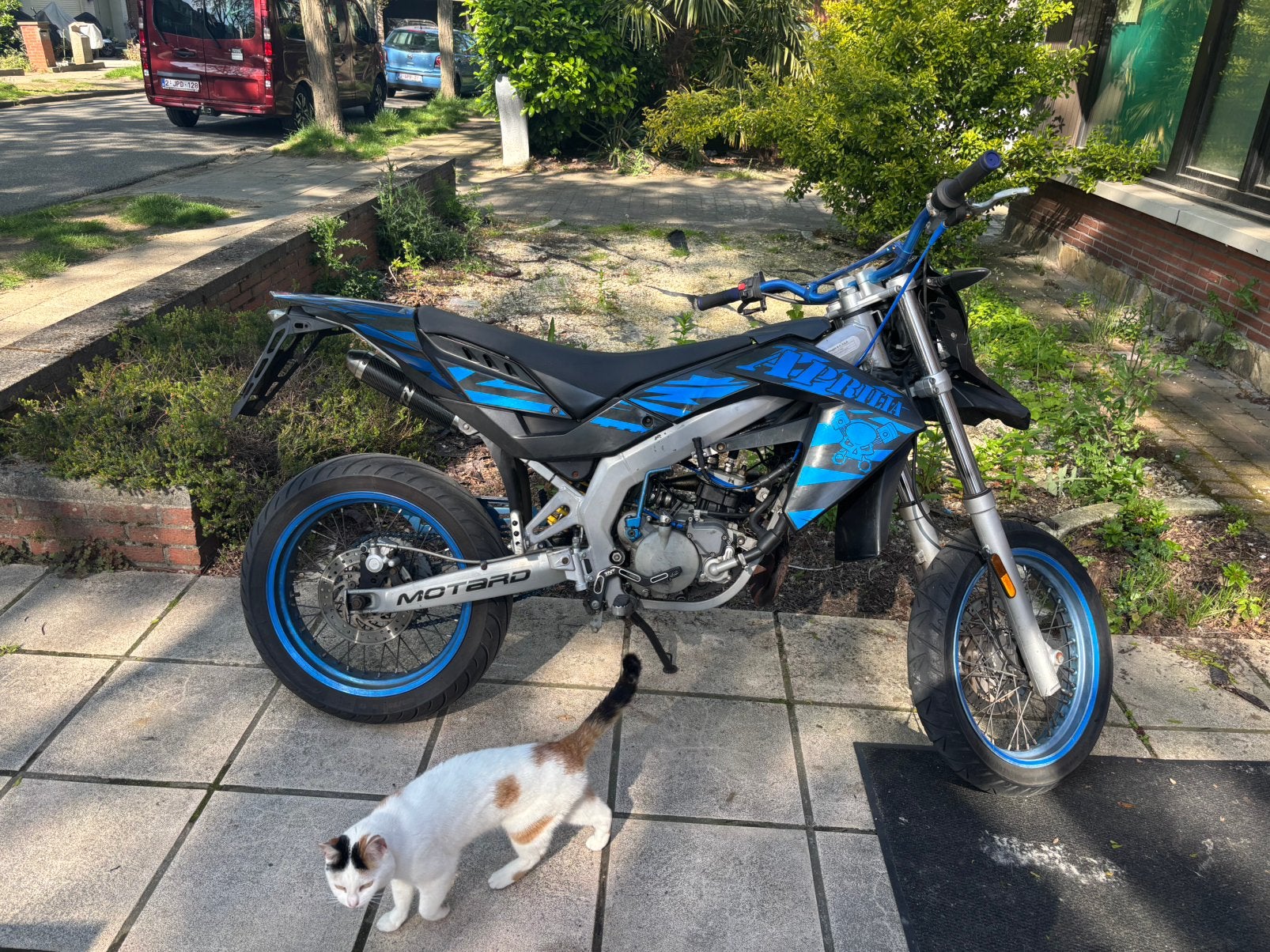 Aprillia sx50 B klasse, Zo goed als nieuw, 50 cc, 5 versnellingen, Ophalen