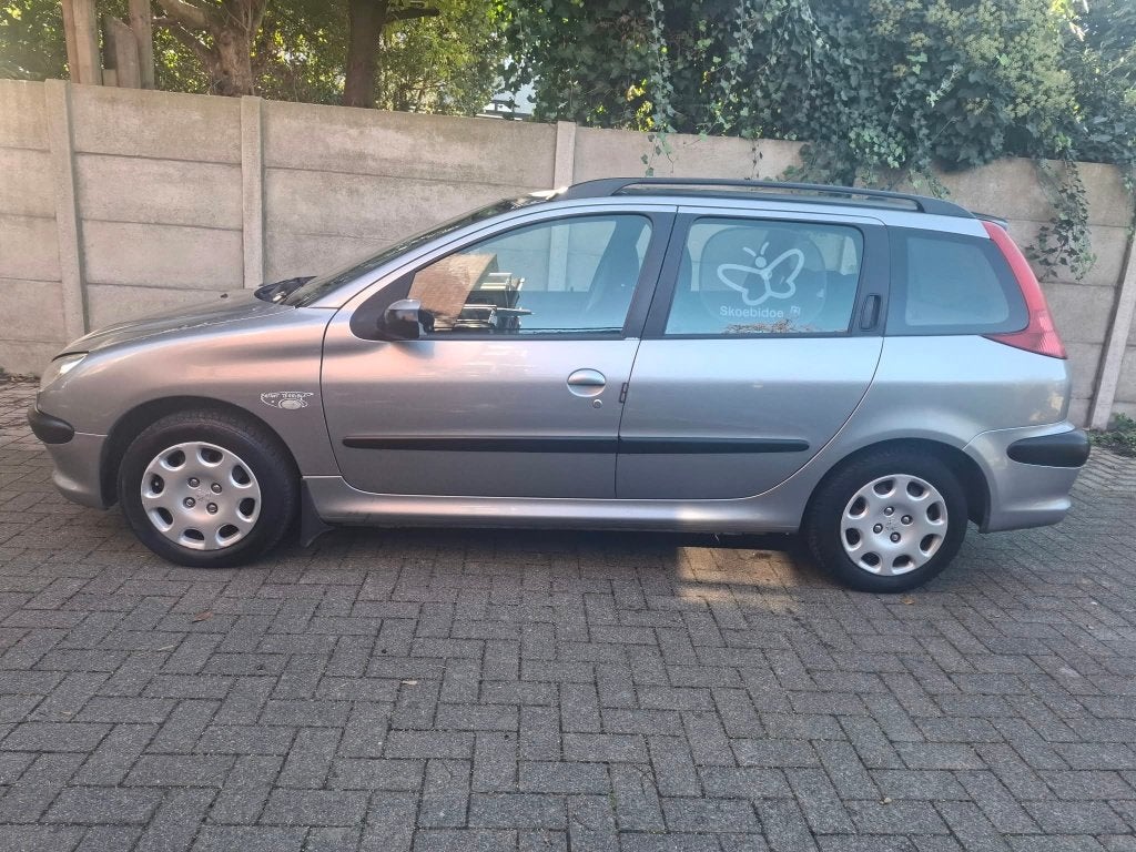 Peugeot 206 1.3 Benzine//, Auto's, Stof, 5 deurs, Particulier, Zilver of Grijs
