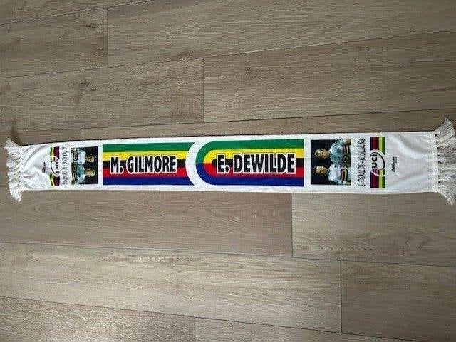 Wereldkampioen sjaal De Wilde - Gilmore, Ophalen of Verzenden, Zo goed als nieuw, Kleding