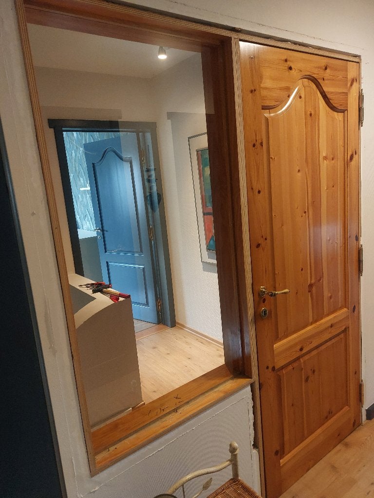 Grenen deur GRATIS!!!, Doe-het-zelf en Bouw, Deuren en Vliegenramen, Ophalen, Gebruikt, 80 tot 100 cm, Binnendeur