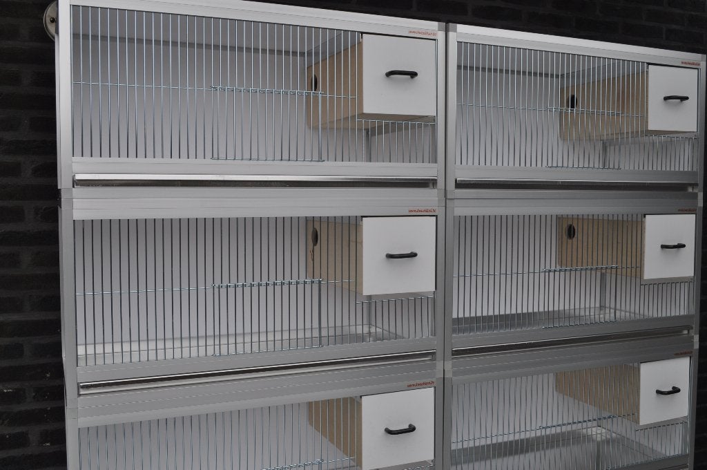 Aluminium kweek- en vluchtkooien, Ophalen, Nieuw, Aluminium, Broedkooi of Kweekkooi