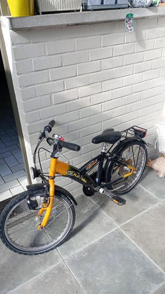 Crossfiets kind, Ophalen