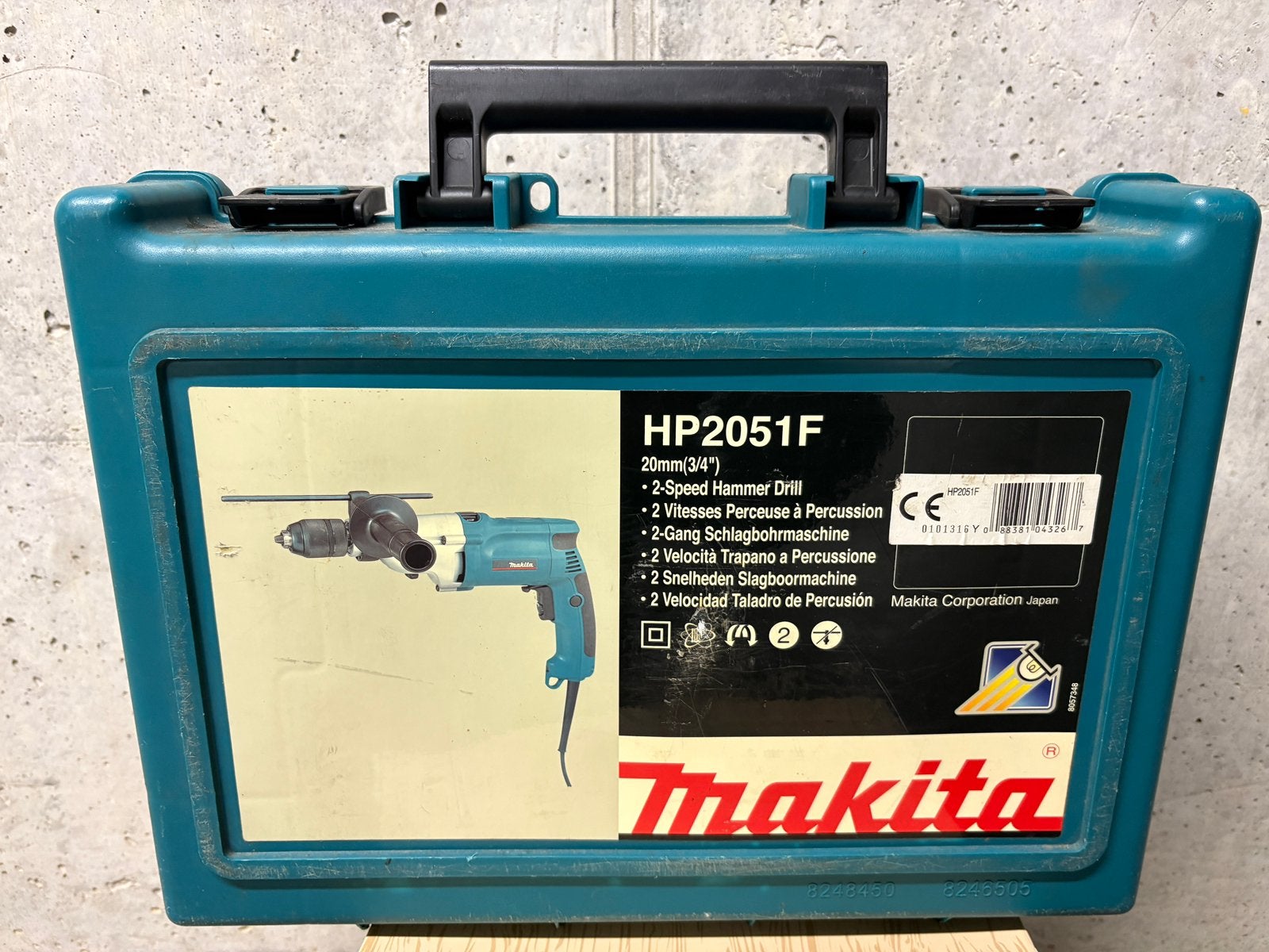 Perceuse à percussion électrique Makita HP2051F, Bricolage & Construction, Enlèvement, Utilisé, Makita