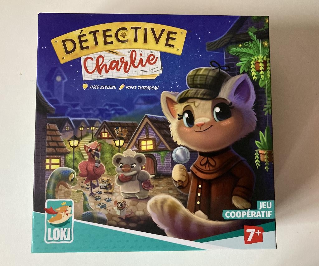 Jeu coopératif Loki "Détective Charlie", Enlèvement, Découverte