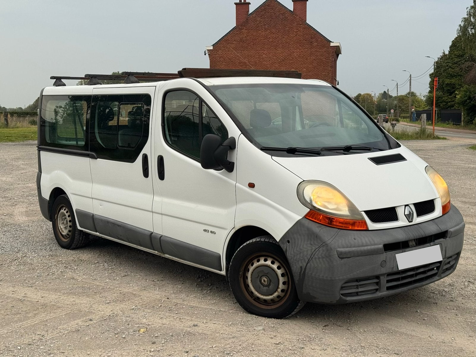 Renault Trafic 1.9 Dci 9 zitplaatsen lange versie, Autos, Achat, Attache-remorque, Diesel, Particulier