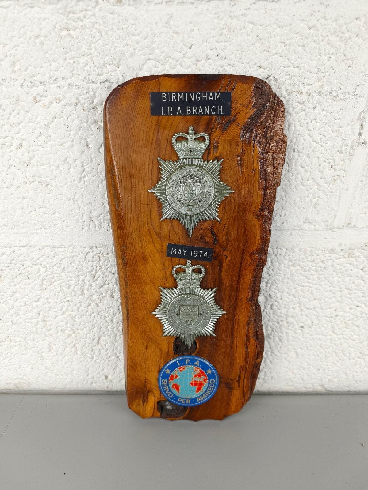 Britse en IPA politie emblemen, Verzamelen, Ophalen of Verzenden, ., ., .