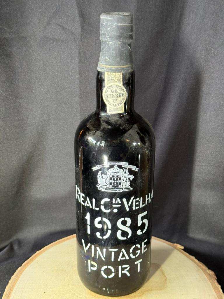Porto Vintage Real Companhia Velha 1985, Collections, Vins, Enlèvement, Comme neuf, Porto, Pleine