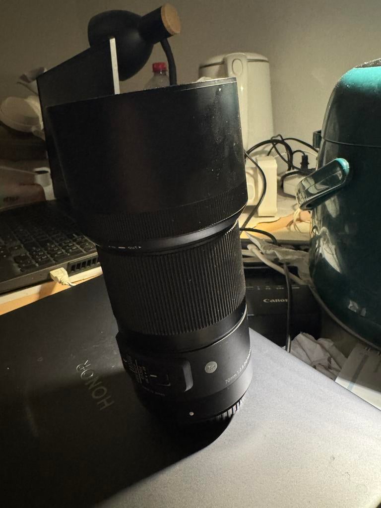 Sigma EF 70mm F2.8 micro art, Audio, Tv en Foto, Ophalen, Zo goed als nieuw