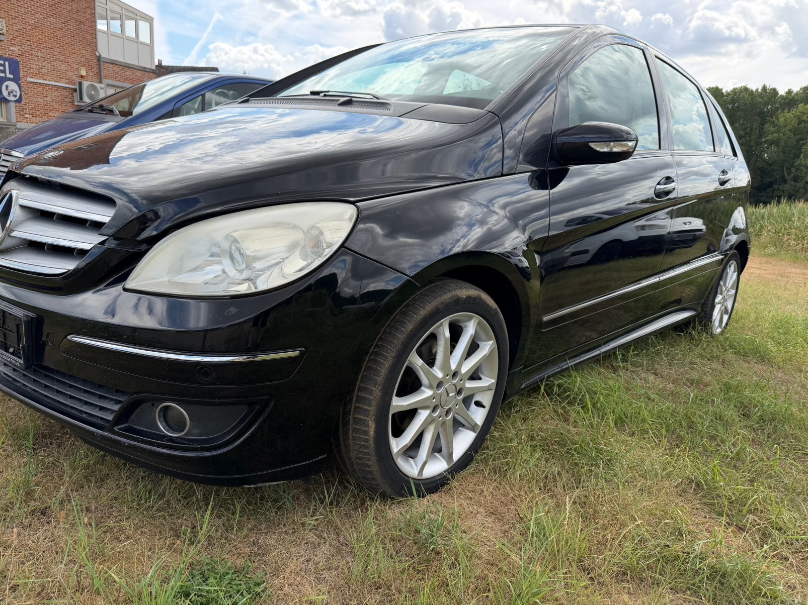 Mercedes b170 benzine automaat, Auto's, Leder en Stof, Zwart, Bedrijf, 5 deurs