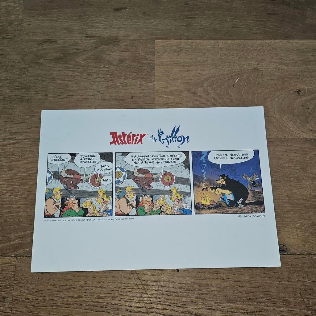 ASTERIX  -  EX LIBRIS  2021 : Asterix et le Griffon, Ophalen of Verzenden