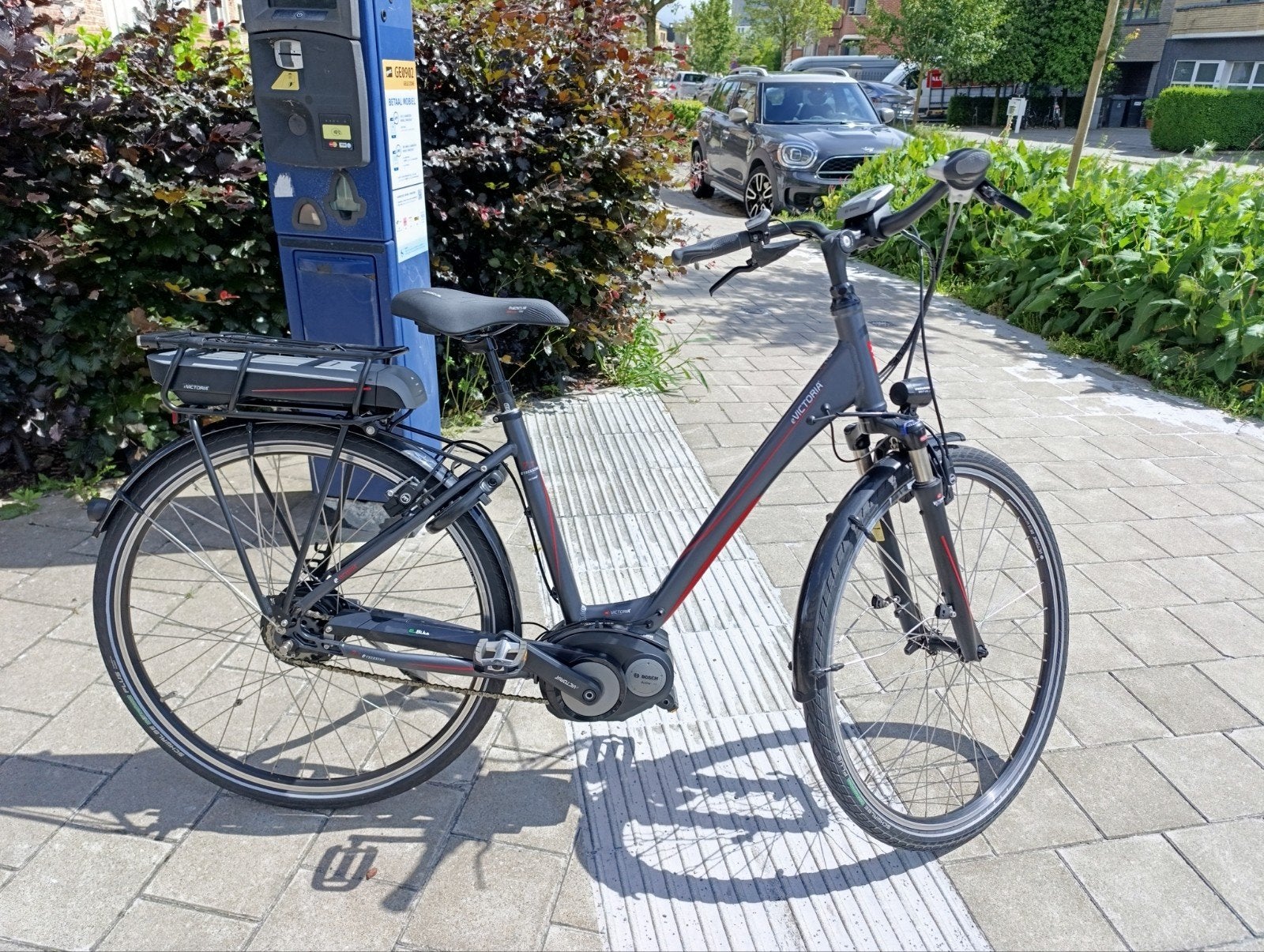 Victoria eTrekking elektrische fiets slechts 856 km, Fietsen en Brommers, Elektrische fietsen, Ophalen of Verzenden