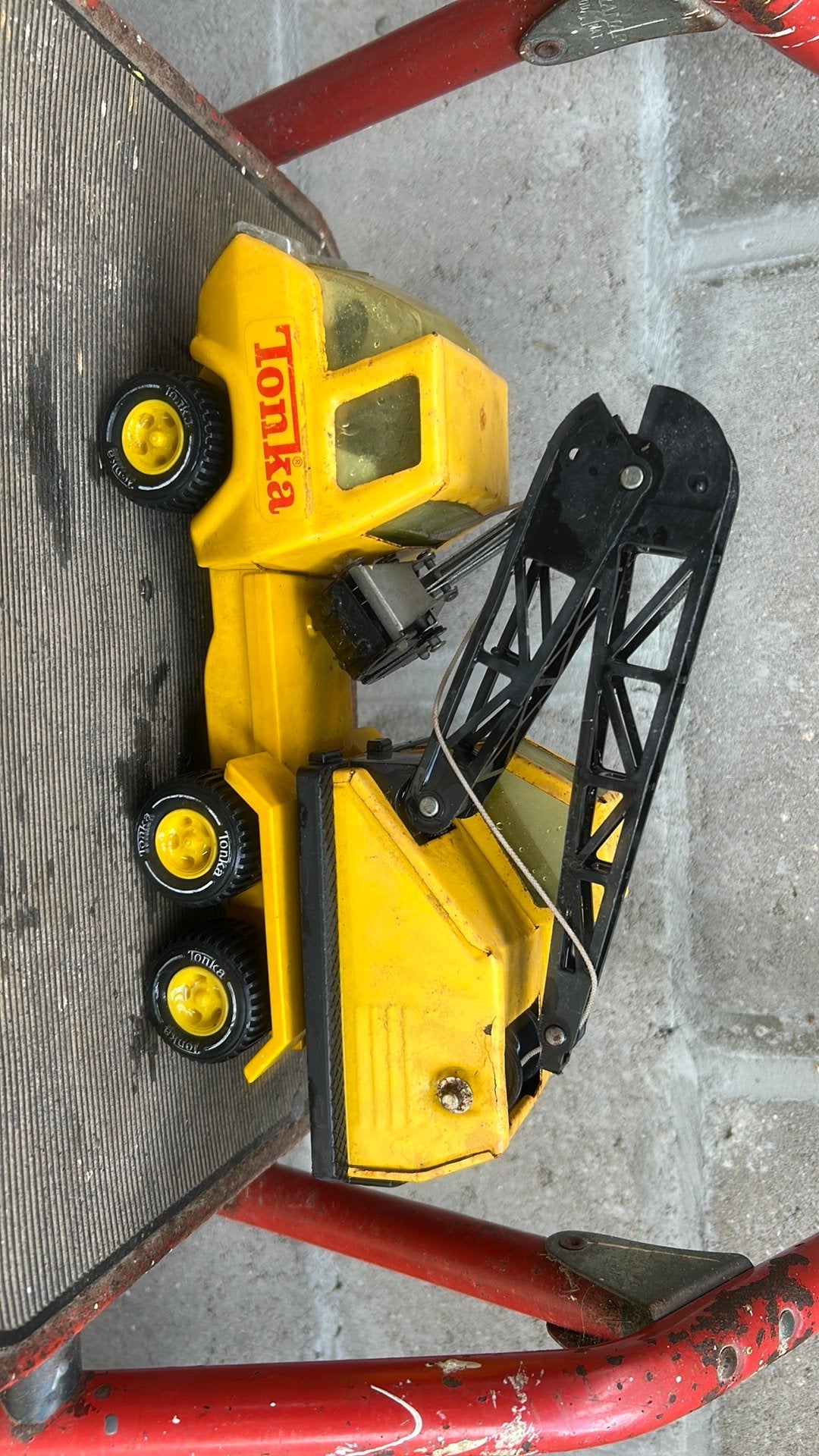 tonka kraan  wagen te koop  voor verzamelaars, Collections, Enlèvement