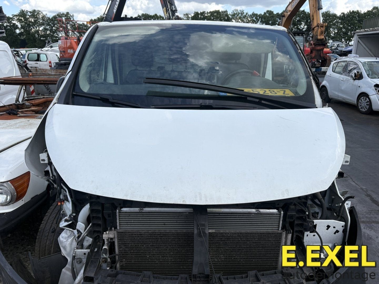 Motorkap Opel Vivaro B WIT 2014-17, Autos : Pièces & Accessoires, -, Origine de la pièce connue, Opel, Utilisé