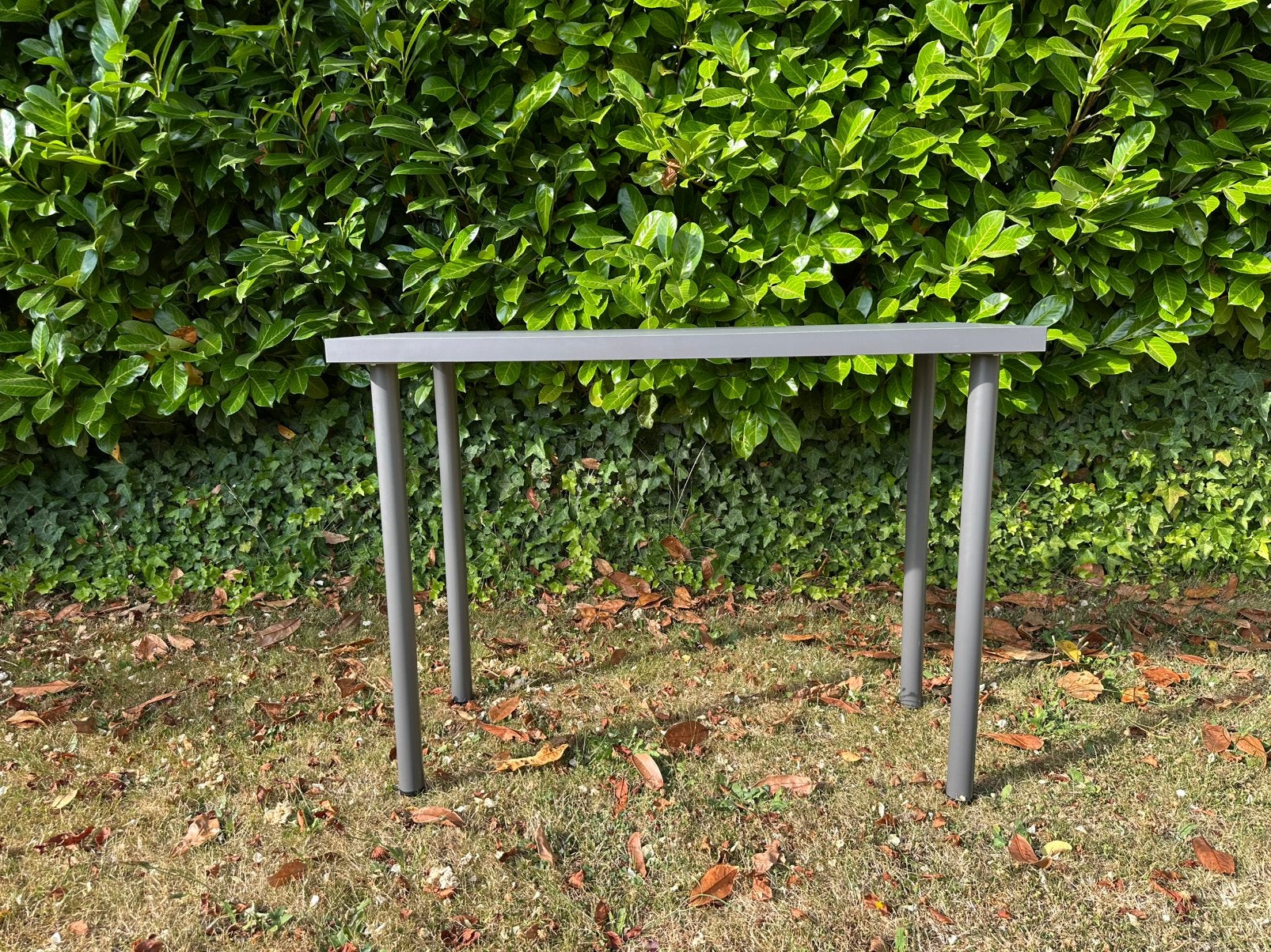 IKEA LINNMON / ADILS bureau 100x45 cm – Donkergrijs – Nieuw, Huis en Inrichting, Ophalen, In hoogte verstelbaar, Nieuw