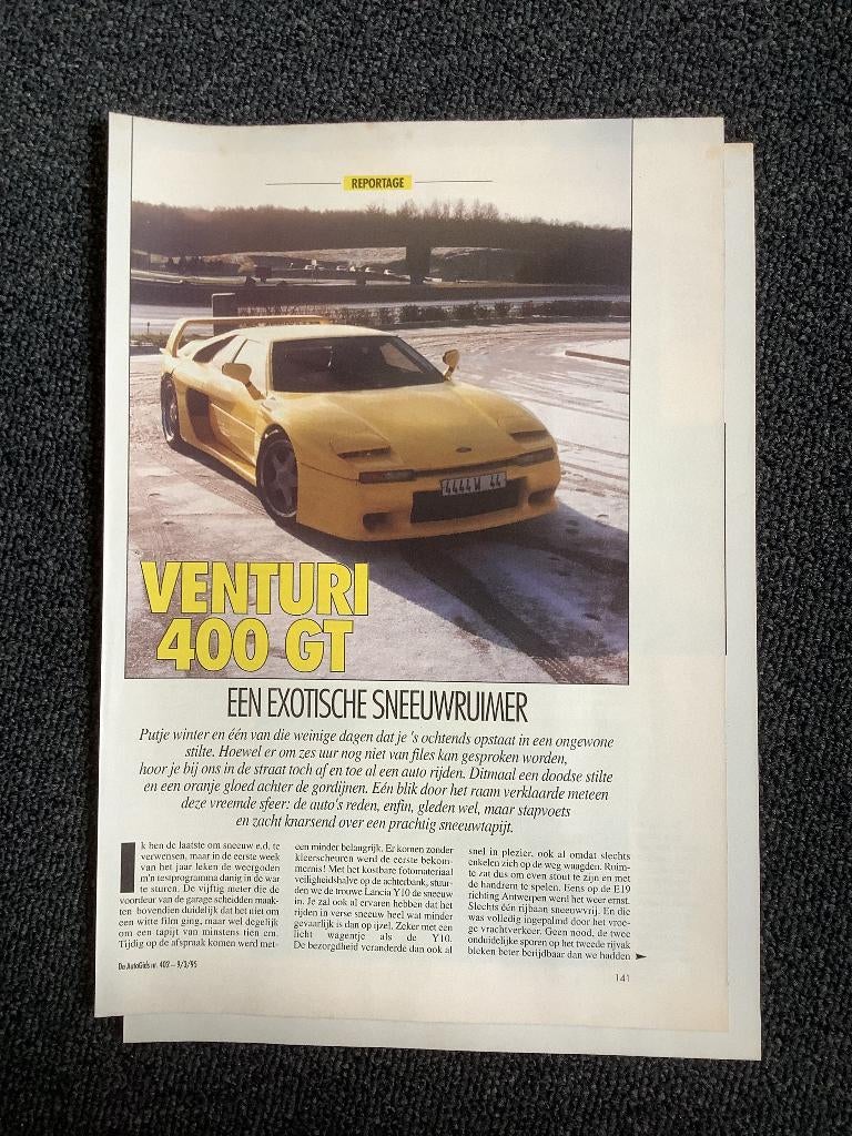 Article : Venturi 400GT, Enlèvement ou Envoi, Comme neuf, Autres marques