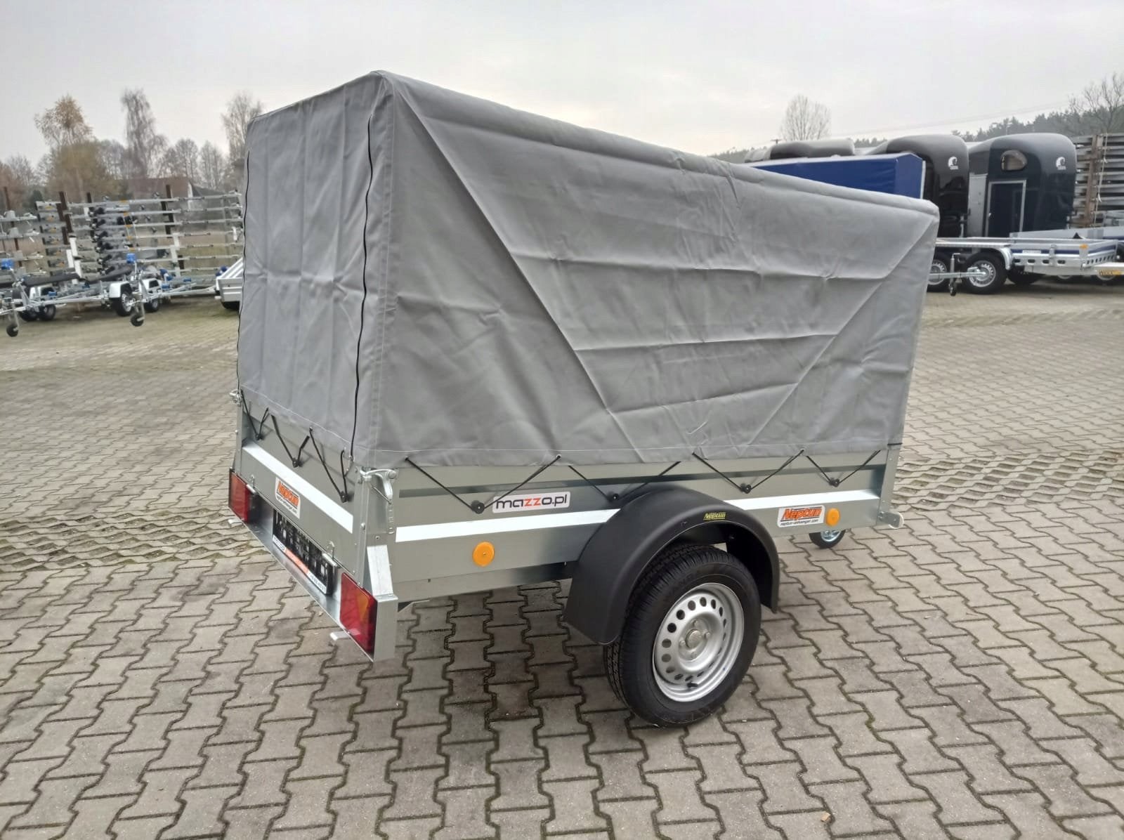 Remorque neuve bâcher 750 kg, Enlèvement, Neuf