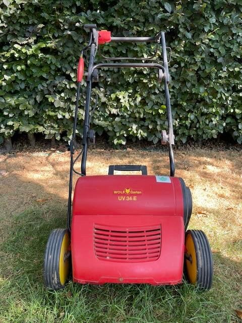 Electrische verticuteerder werkbreedte 34 cm, Tuin en Terras, Ophalen, Gebruikt, Elektrisch, Wolf 🐺 garden