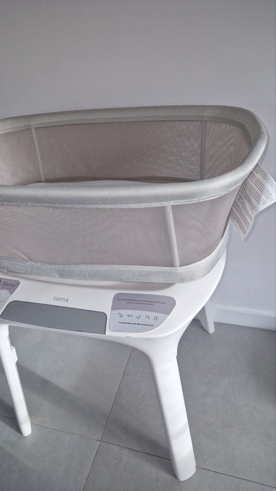 Uppababy wieg Soma, Ophalen, Zo goed als nieuw, Wieg