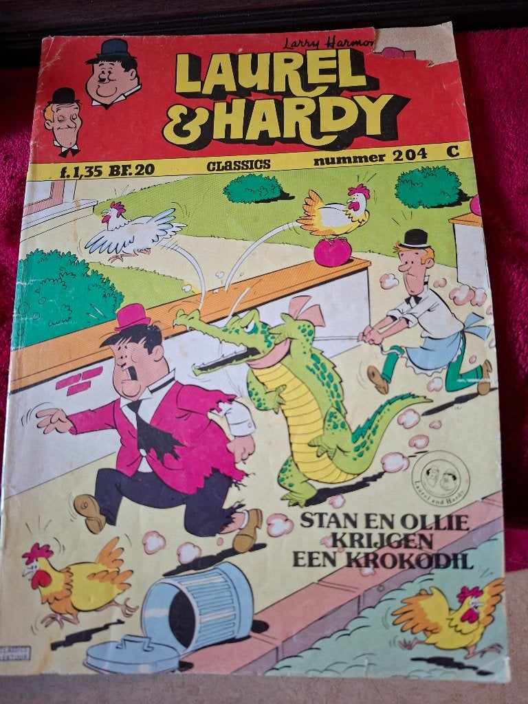 STRIPS:  BESSY  LAUREL & HARDY, Boeken, Stripverhalen, Ophalen of Verzenden, Gelezen