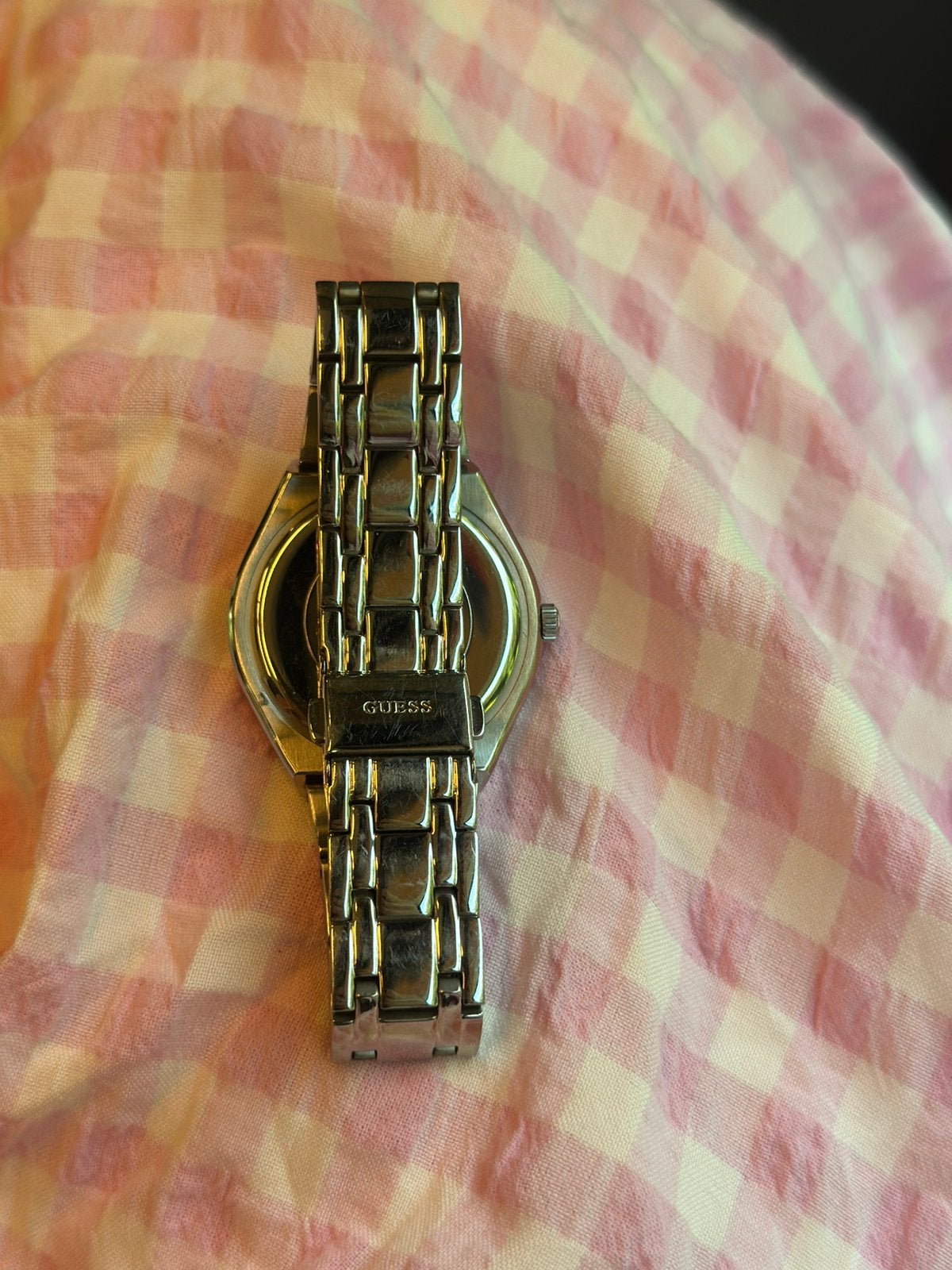 Guess Cosmo GW0033L1 Dameshorloge Zilver + Originele Doos, Staal, Gebruikt, Staal, Guess