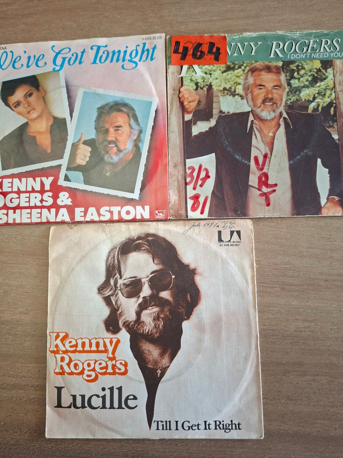 Kenny Rogers, Enlèvement ou Envoi