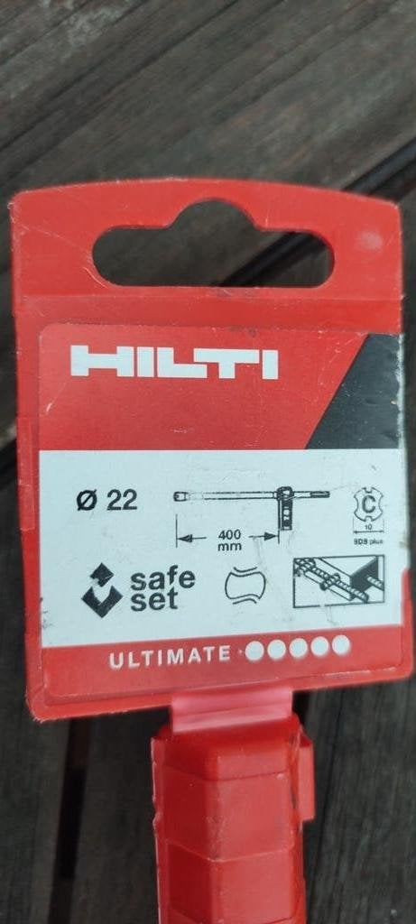 Hilti TE-CD 22/53 (SDS Plus) holle boor nieuw, Ophalen