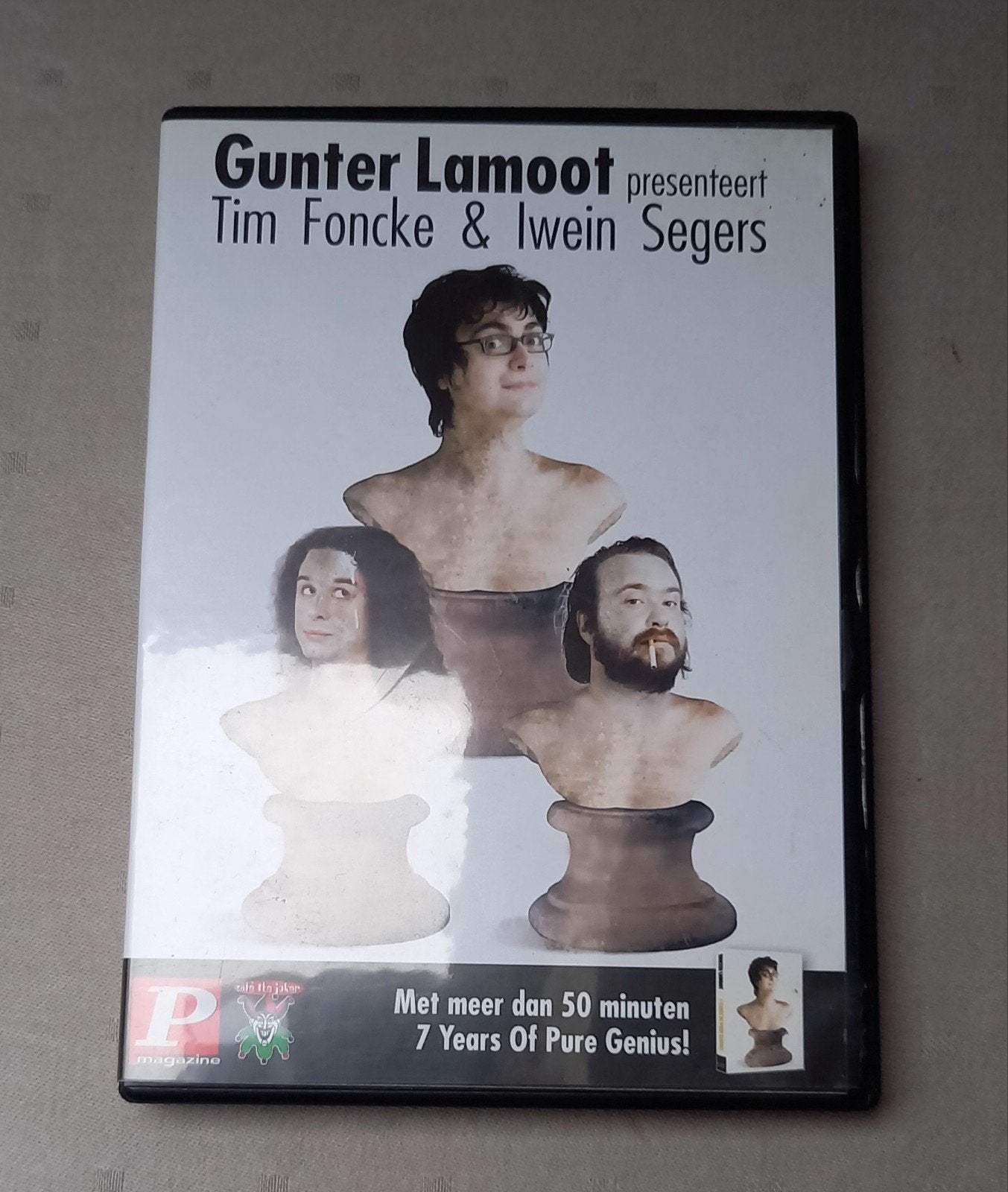 DVD: Gunter Lamoot., Cd's en Dvd's, Dvd's | Cabaret en Sketches, Ophalen, Zo goed als nieuw, Stand-up of Theatershow